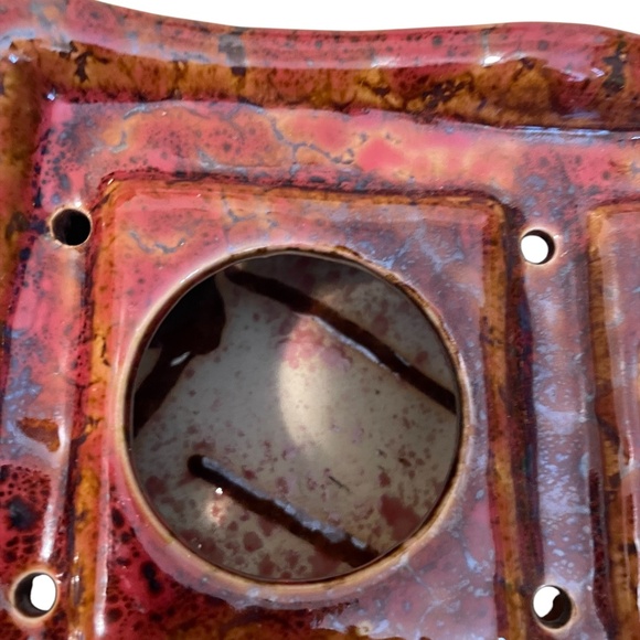 Ceramic Fire-pot with‎ Two Reservoirs Snuffer,  NEW - Picture 6 of 9